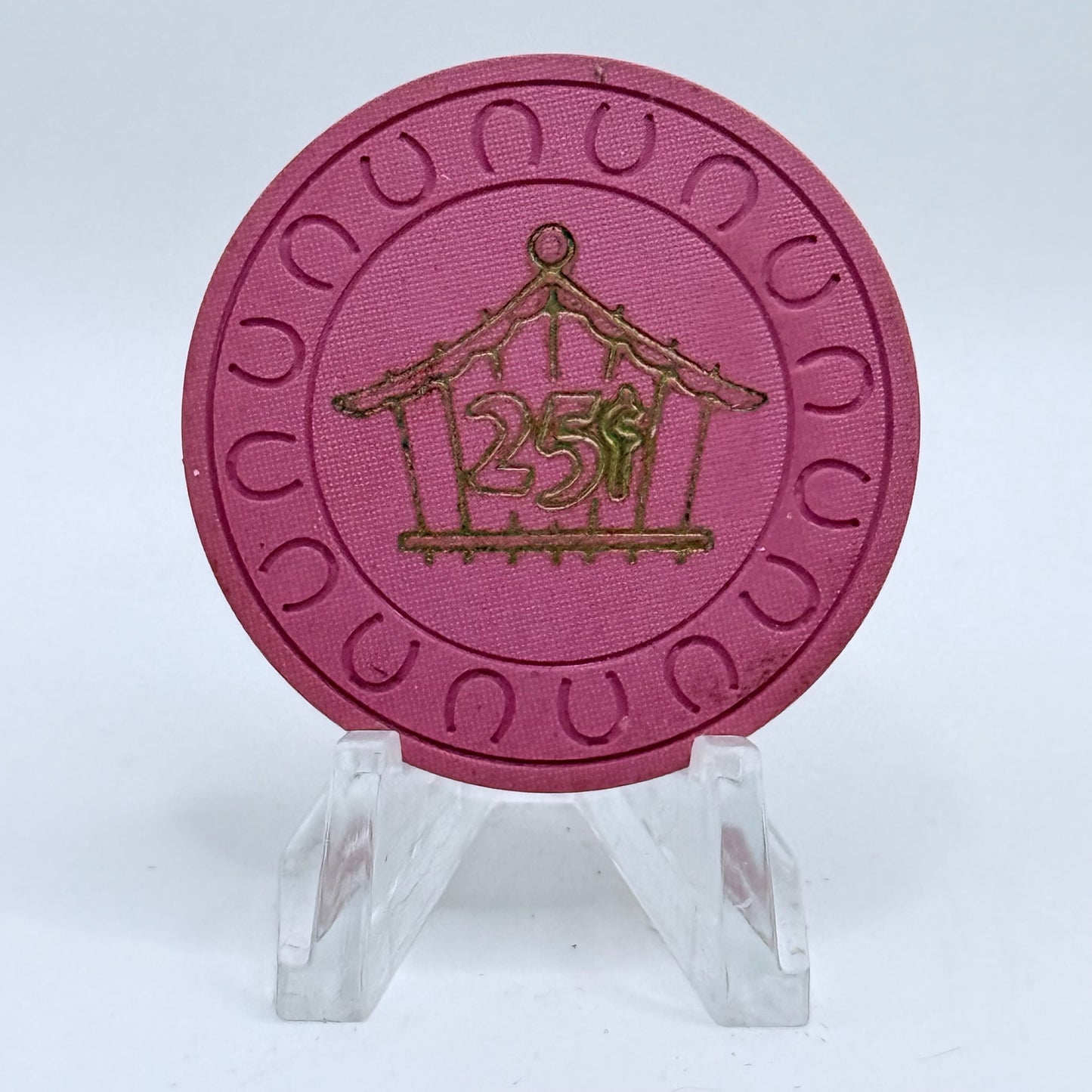 Bird Cage Casino Las Vegas Nevada 1958 $.25 Casino Chip N9347