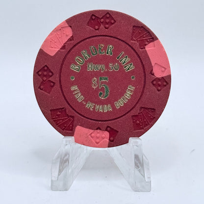 Border Inn Baker Nevada 1979 $5 Casino Chip N3182