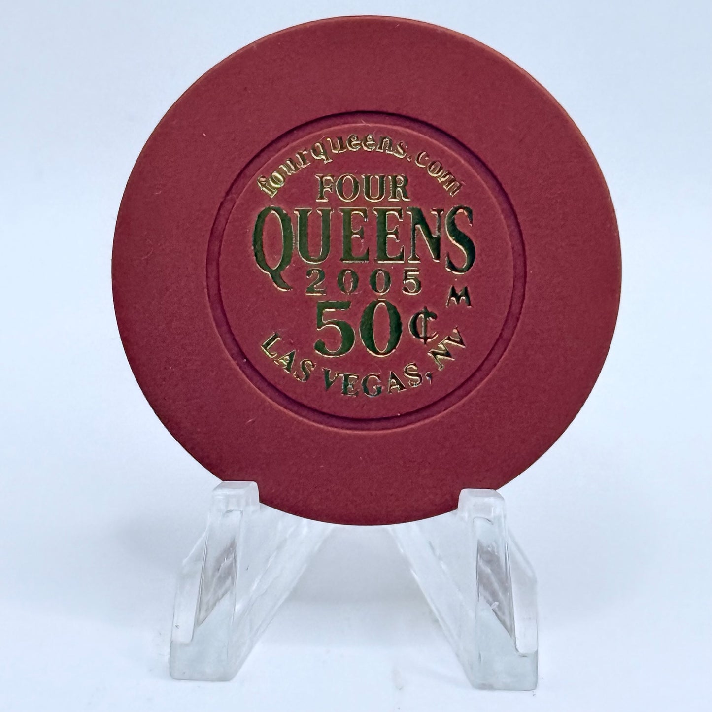 Four Queens Las Vegas Nevada 2005 $0.50 Casino Chip E7927