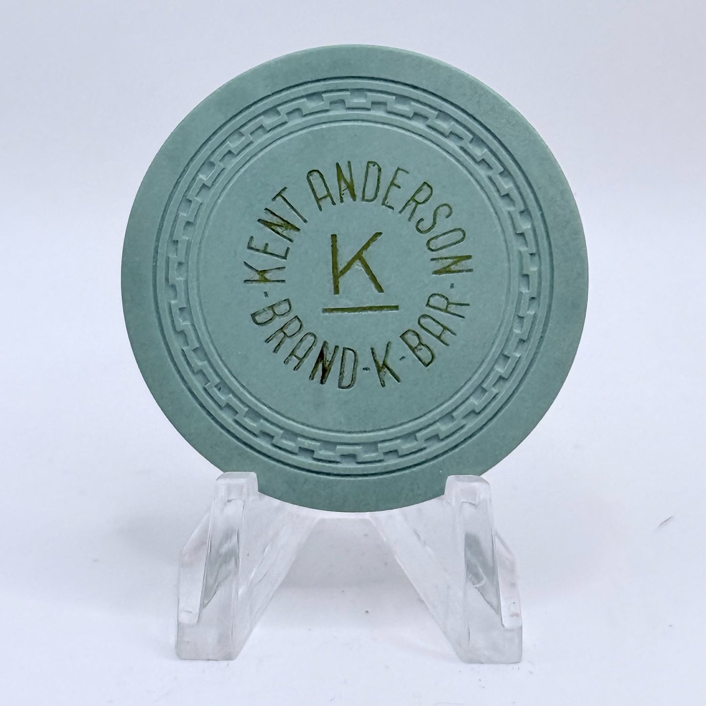 Brand K Bar "Kent Anderson" Reno Nevada 1950's $5 Chip N4968