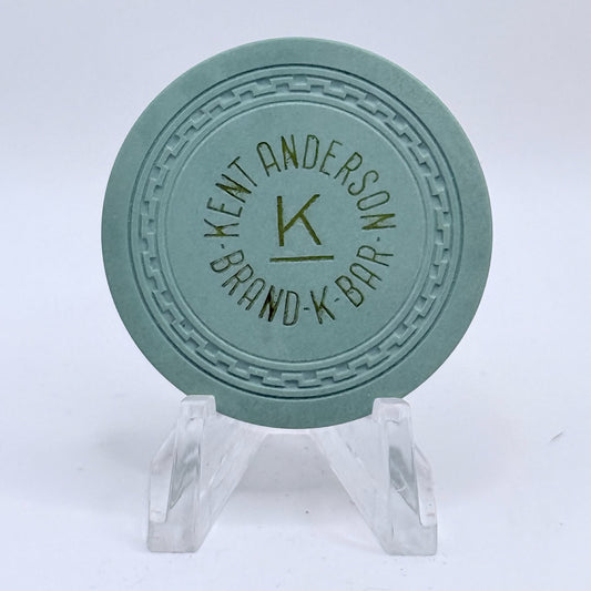 Brand K Bar "Kent Anderson" Reno Nevada 1950's $5 Chip N4968