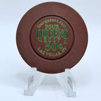 Four Queens Las Vegas Nevada 2007 $0.50 Casino Chip E7929