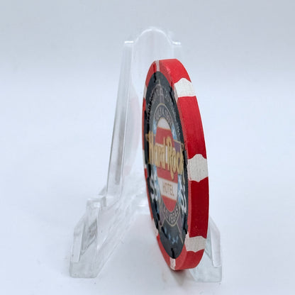 Hard Rock - Las Vegas Nevada 1997 'Independence Day' LE $5 Casino Chip N9854