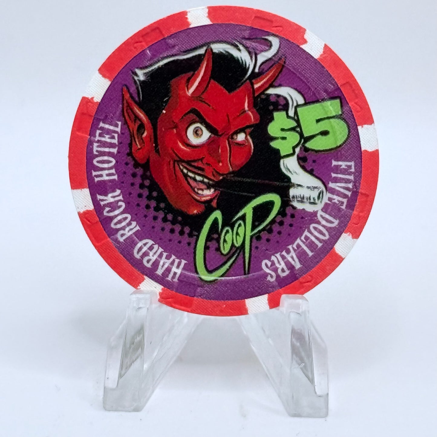 Hard Rock - Las Vegas Nevada 2005 LE $5 Casino Chip E4218