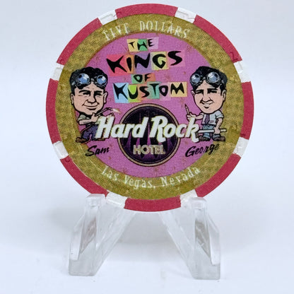 Hard Rock - Las Vegas Las Vegas Nevada 1997 'Kopper Kart' Series 1 LE $5 Casino Chip N9845