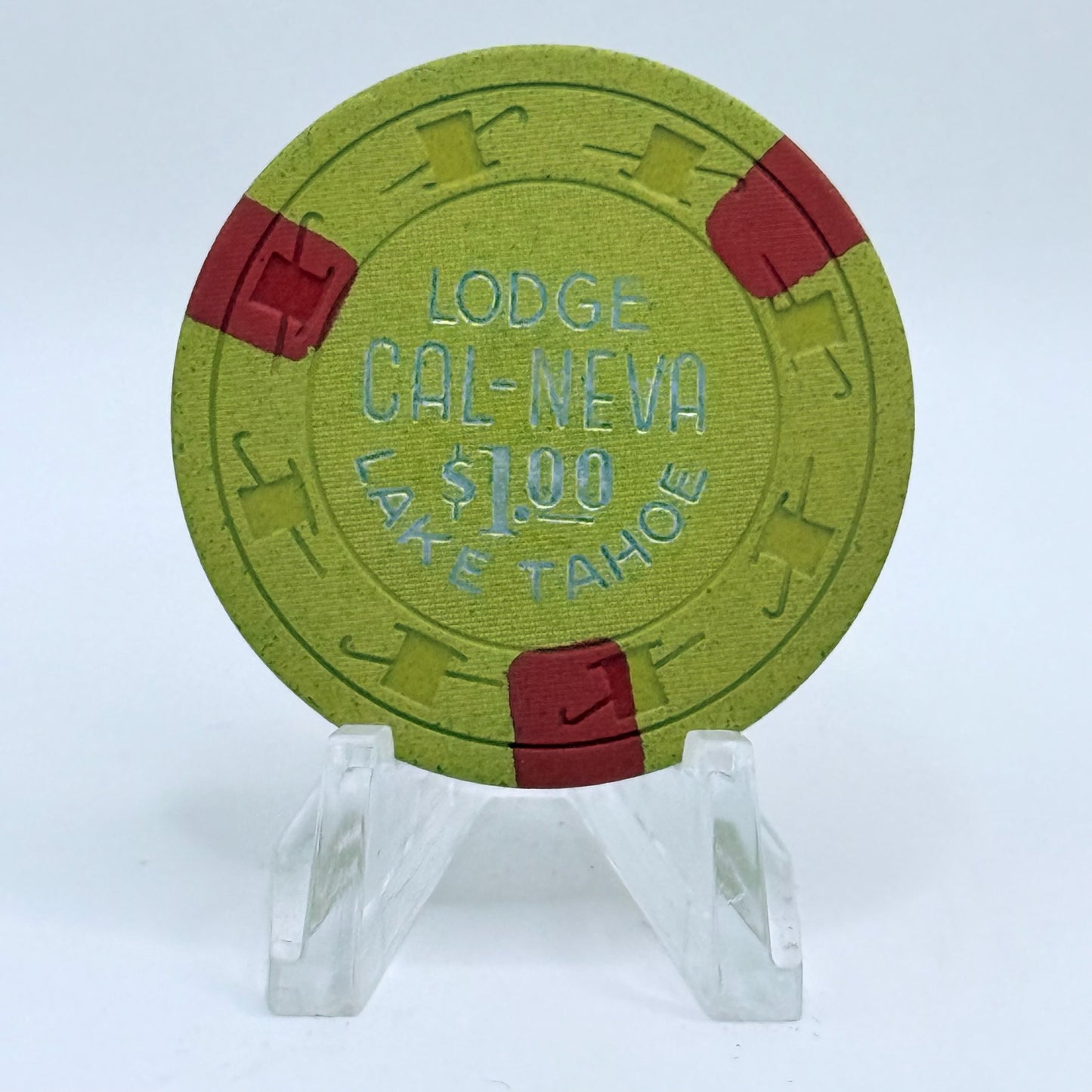 Cal-Neva Lodge Lake Tahoe Nevada 1965 $1 Casino Chip N3776