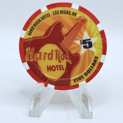 Hard Rock - Las Vegas Nevada 2003 'Duran Duran' LE $5 Casino Chip E0760