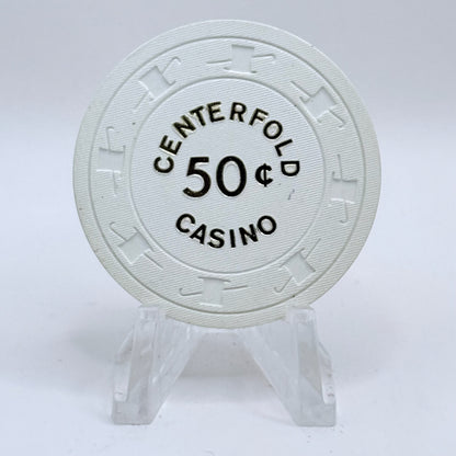 Center-Fold Casino Las Vegas Nevada 1975 $.50 Chip N3029