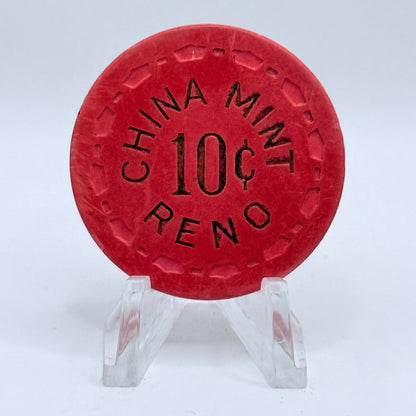 China Mint Reno Nevada 1960 $.10 Casino Chip N5014