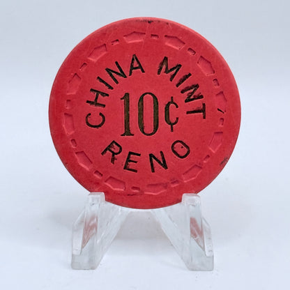 China Mint Reno Nevada 1960 $.10 Casino Chip N5014