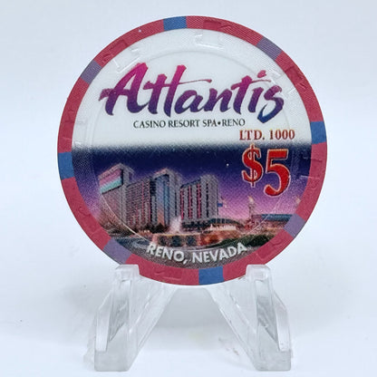 Atlantis Reno Nevada 2006 'Street Vibrations' LE $5 Casino Chip E5739
