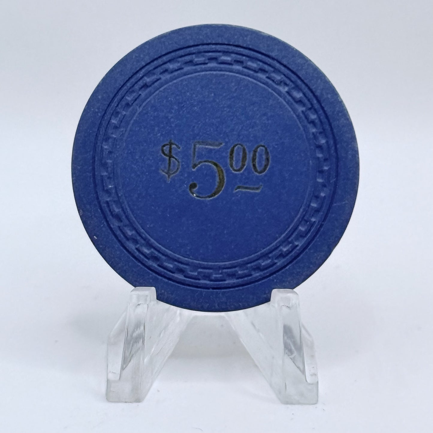 Circus Room Casino Lake Tahoe Nevada 1952 $5 Casino Chip N3193