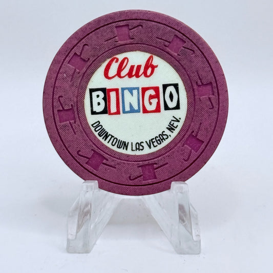 Club Bingo Las Vegas Nevada 1964 Casino Chip N1470