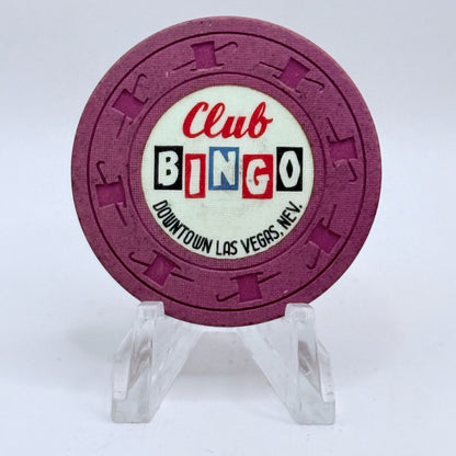 Club Bingo Las Vegas Nevada 1964 Casino Chip N1470