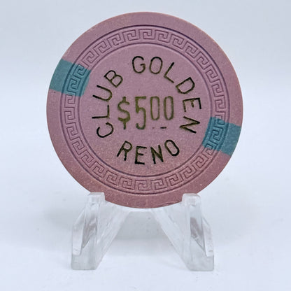 Golden (Club) Reno Nevada 1948 $5 Casino Chip V4333