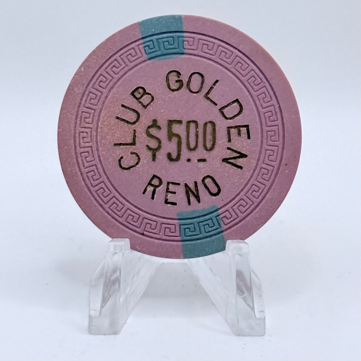 Golden (Club) Reno Nevada 1948 $5 Casino Chip V4333