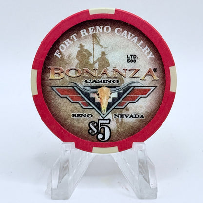 Bonanza Casino Reno Nevada 2014 'Willy's Pickup' LE $5 Casino Chip D1644