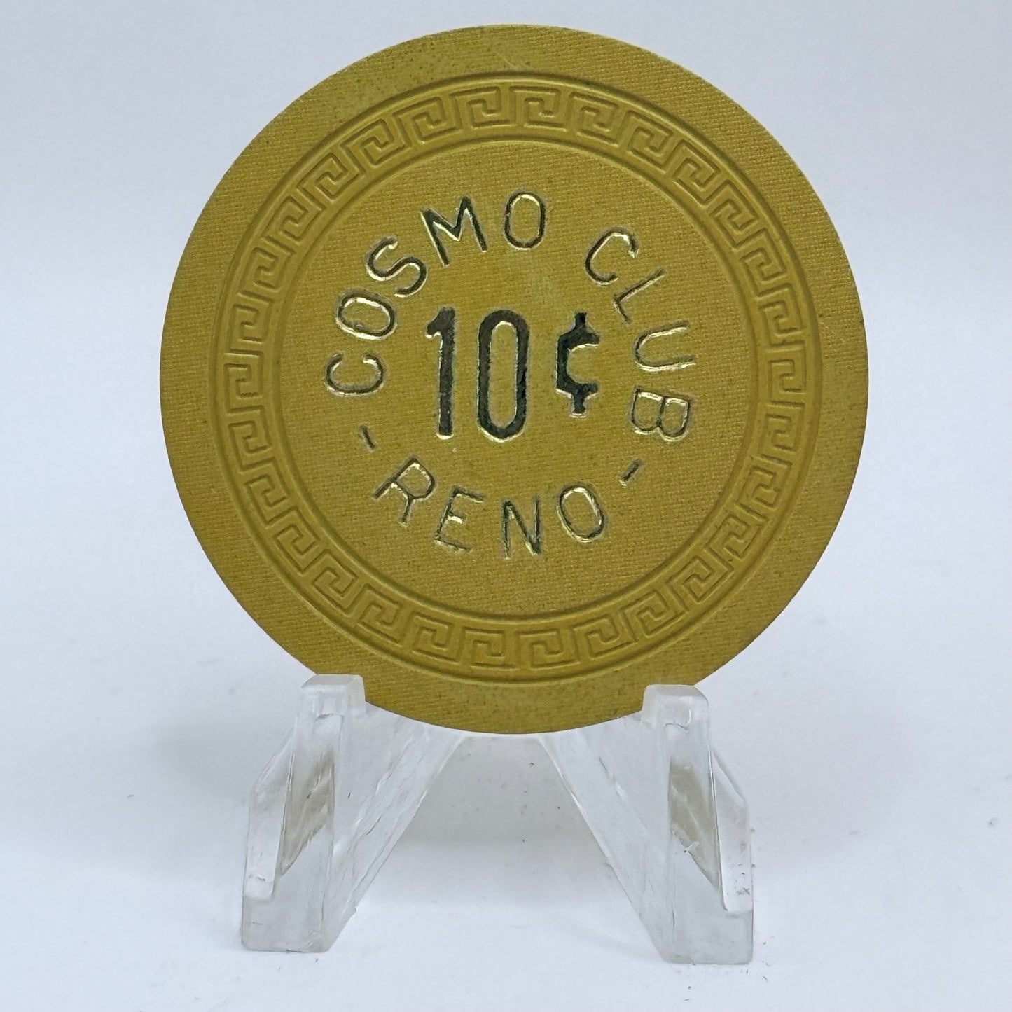 Cosmo Club Reno Nevada 1960's $.10 Casino Chip N6694