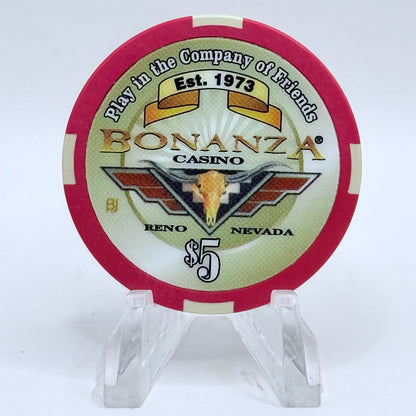 Bonanza Casino Reno Nevada 2005 'Willy's Pro Street' LE $5 Casino Chip E8546