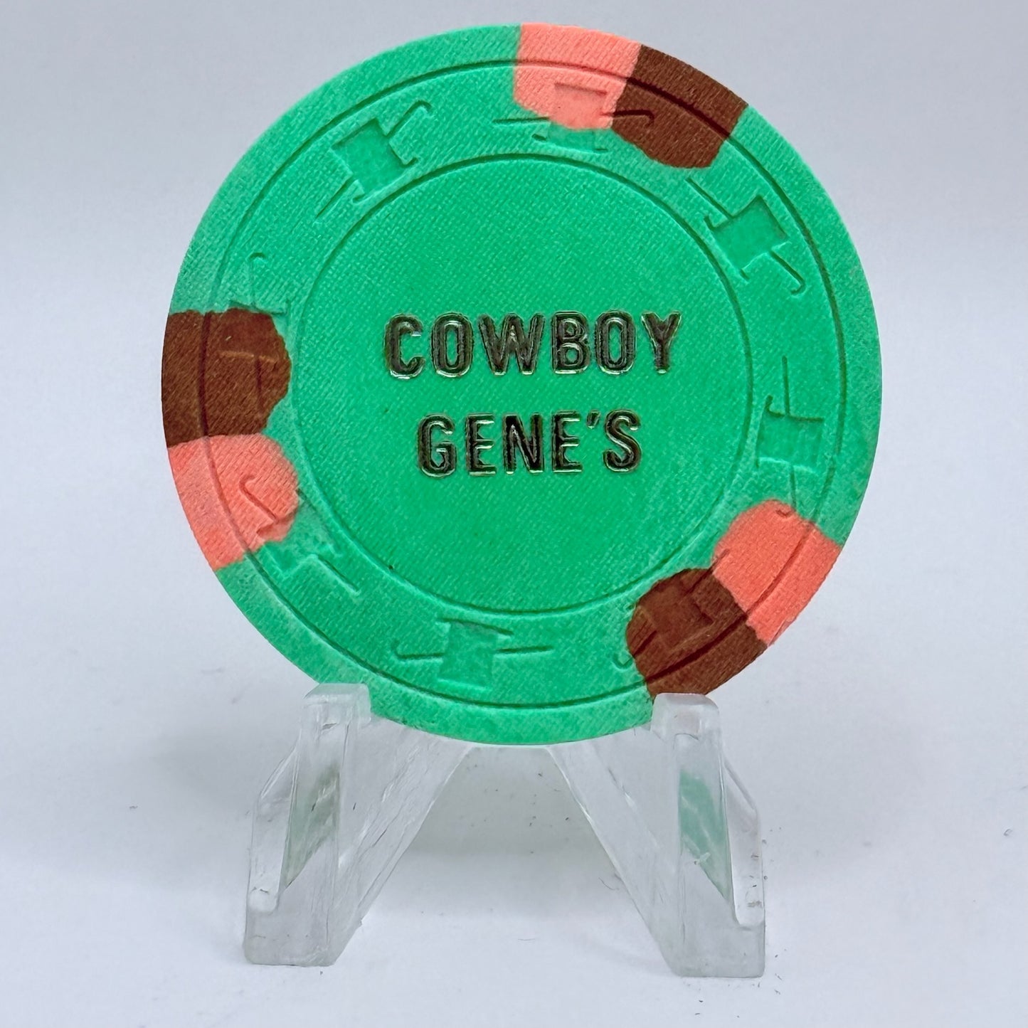 Cowboy Gene's  Henderson Nevada 1979 $25 Casino Chip N2497