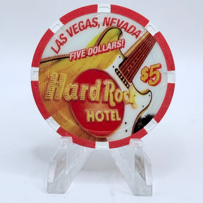 Hard Rock - Las Vegas Nevada 2006 'Poison' LE $5 Casino Chip E7433