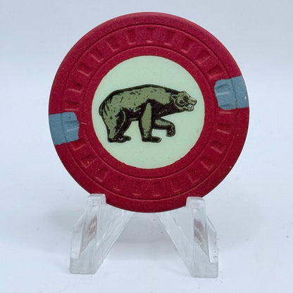 California Club Casino Las Vegas Nevada 1951 $.25 Casino Chip N7436