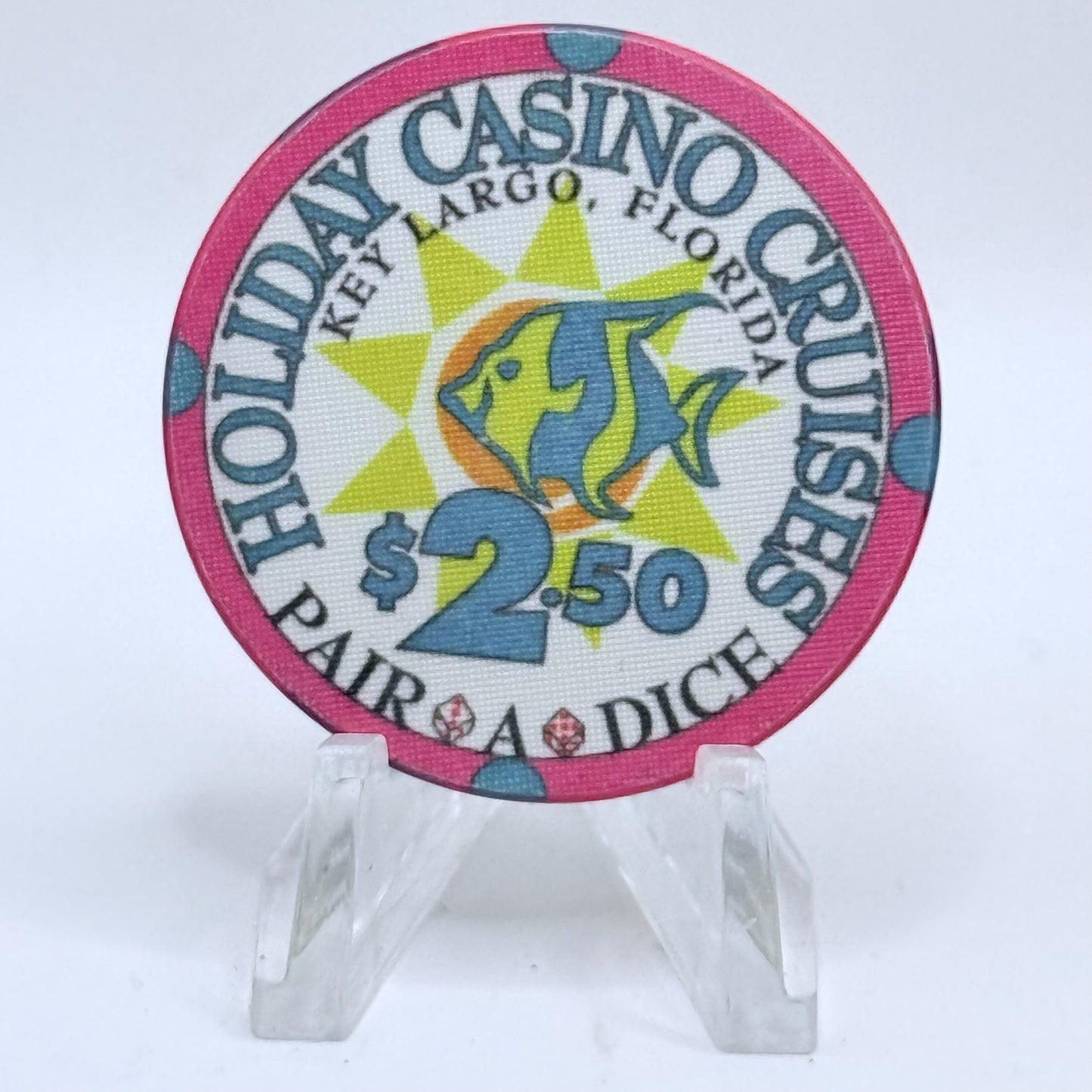 Holiday / Hollywood Casino Cruises $2.50 Casino Chip