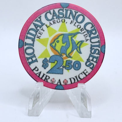 Holiday / Hollywood Casino Cruises $2.50 Casino Chip