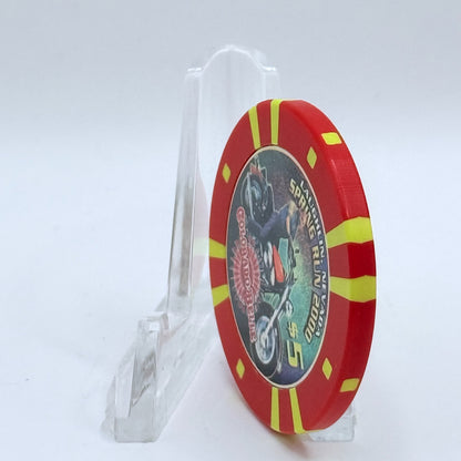 Colorado Belle Laughlin Nevada 2000 'Spring Run' LE $5 Casino Chip V3918
