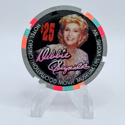 Debbie Reynolds Casino Las Vegas Nevada 1994 $25 "Prototype Paulson" Notched Casino Chip