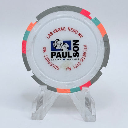 Debbie Reynolds Casino Las Vegas Nevada 1994 $25 "Prototype Paulson" Notched Casino Chip