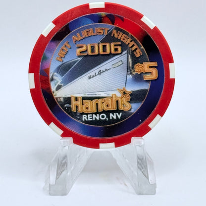Harrah's Reno Nevada 2006 'Reno Air Races' LE $5 Casino Chip E5577