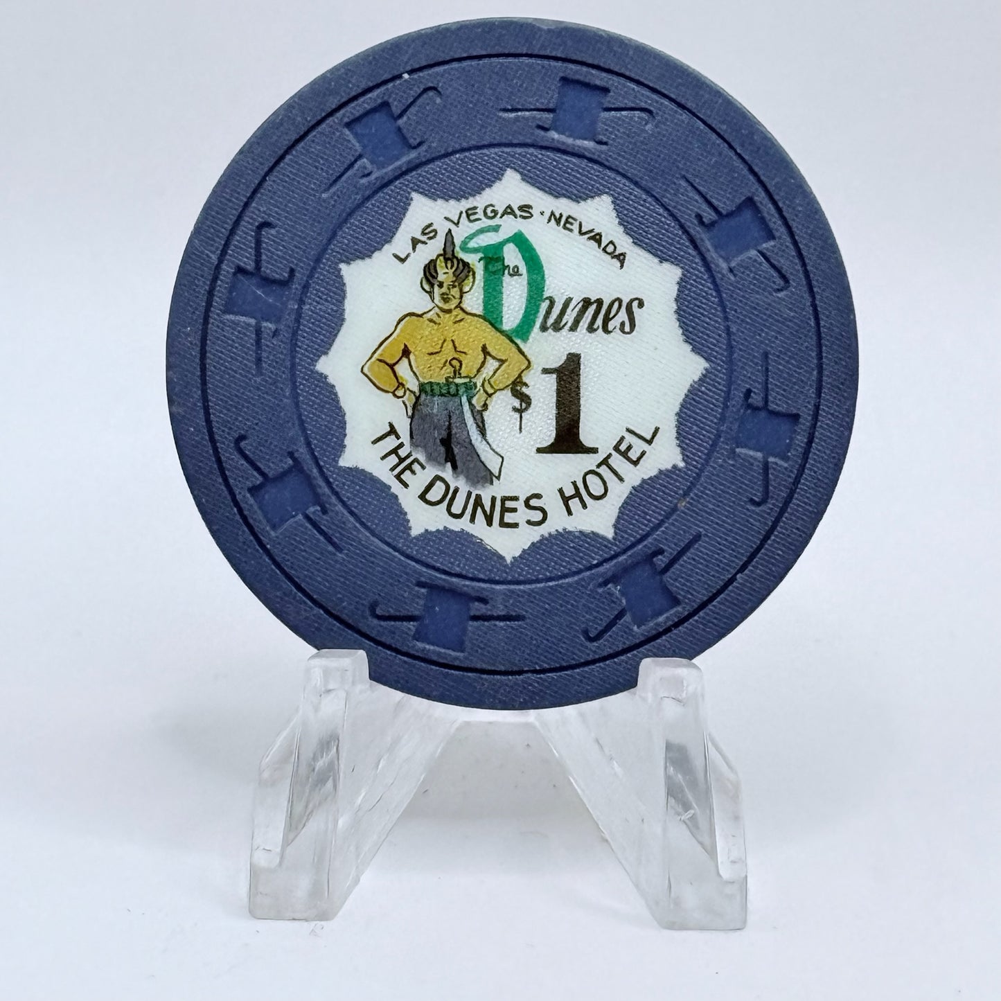 Dunes Hotel Casino Las Vegas Nevada 1964 $1 Casino Chip N1506