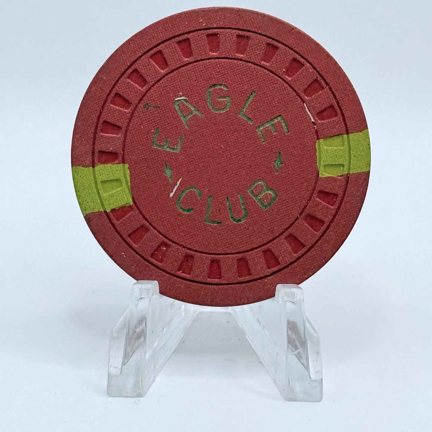 Eagle Club Yerington Nevada 1952 $.25 Casino Chip V3997
