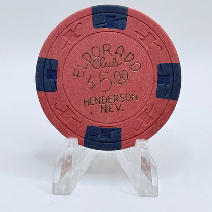 Eldorado Casino Henderson Nevada 1962 $5 Chip N3808