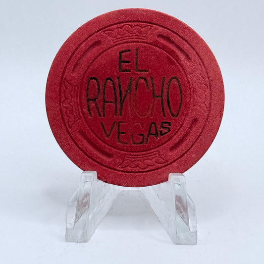 El Rancho Vegas Las Vegas Nevada 1946 $5 Casino Chip N6714