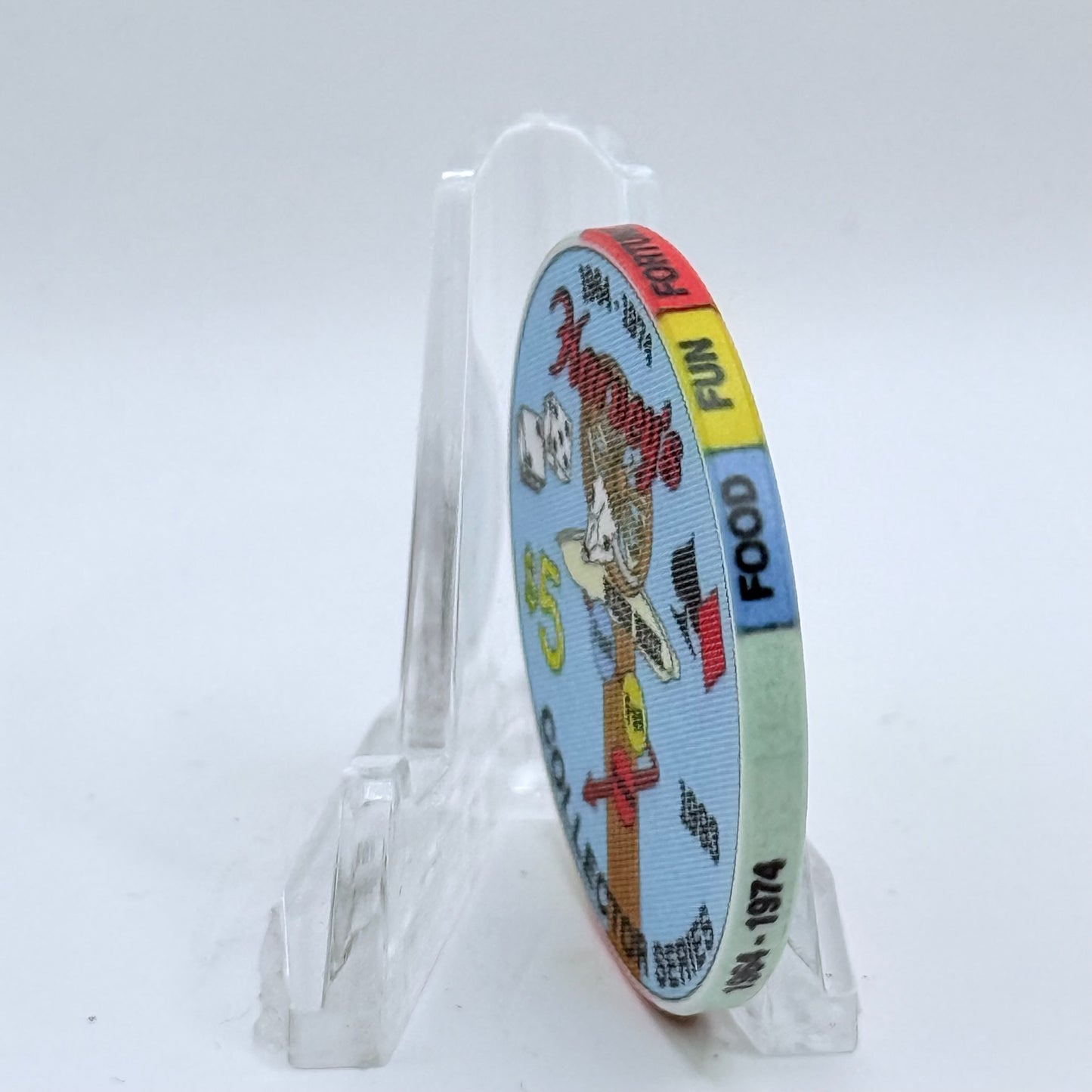 Harvey's (Wagon Wheel) Lake Tahoe Nevada 1993 LE $5 Casino Chip N0644
