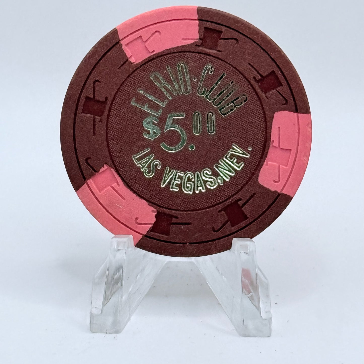 El Rio Club Las Vegas Nevada 1950's $5 Casino Chip N1510