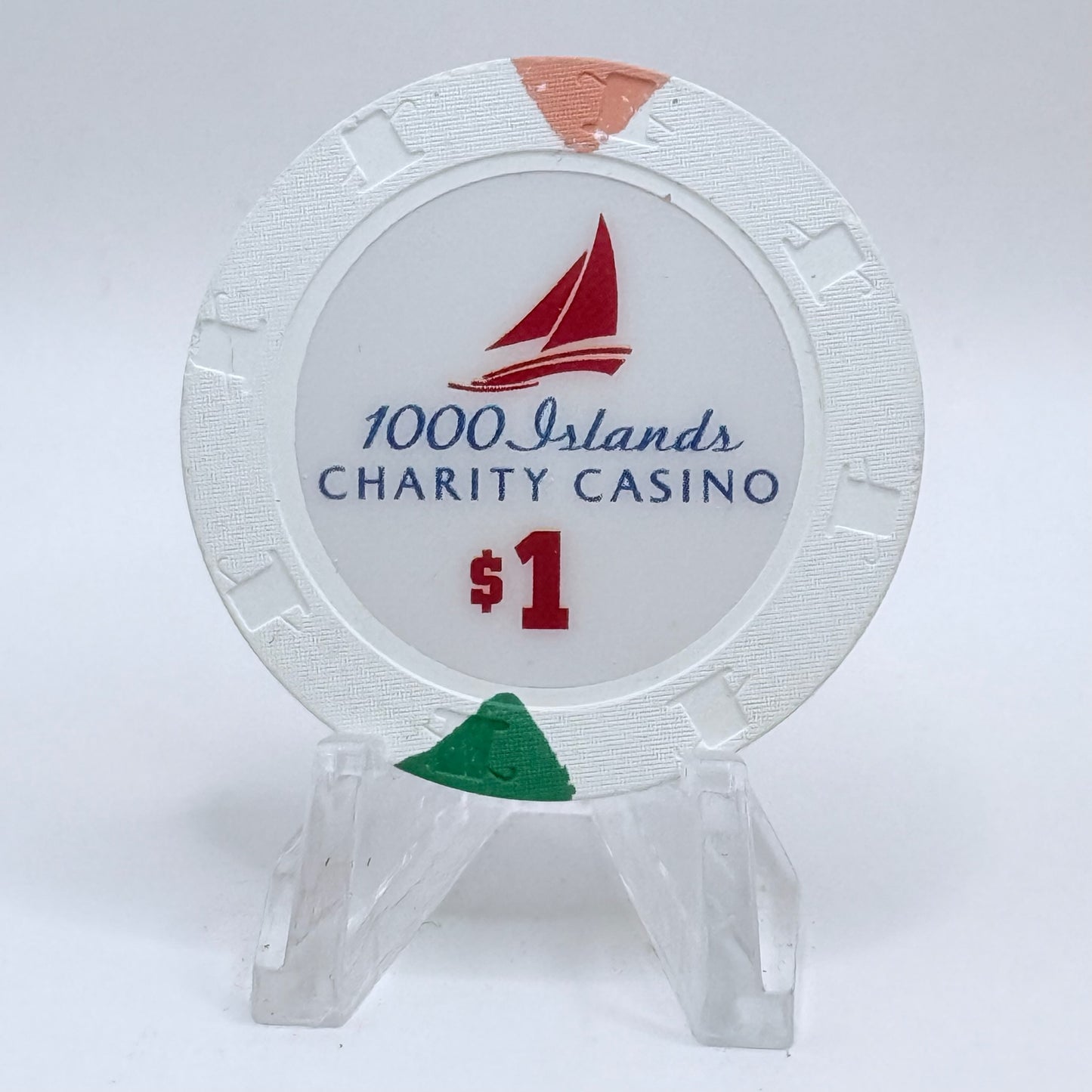 Thousand Islands (OLG Casino) Gananoque Ontario $1 Casino Chip