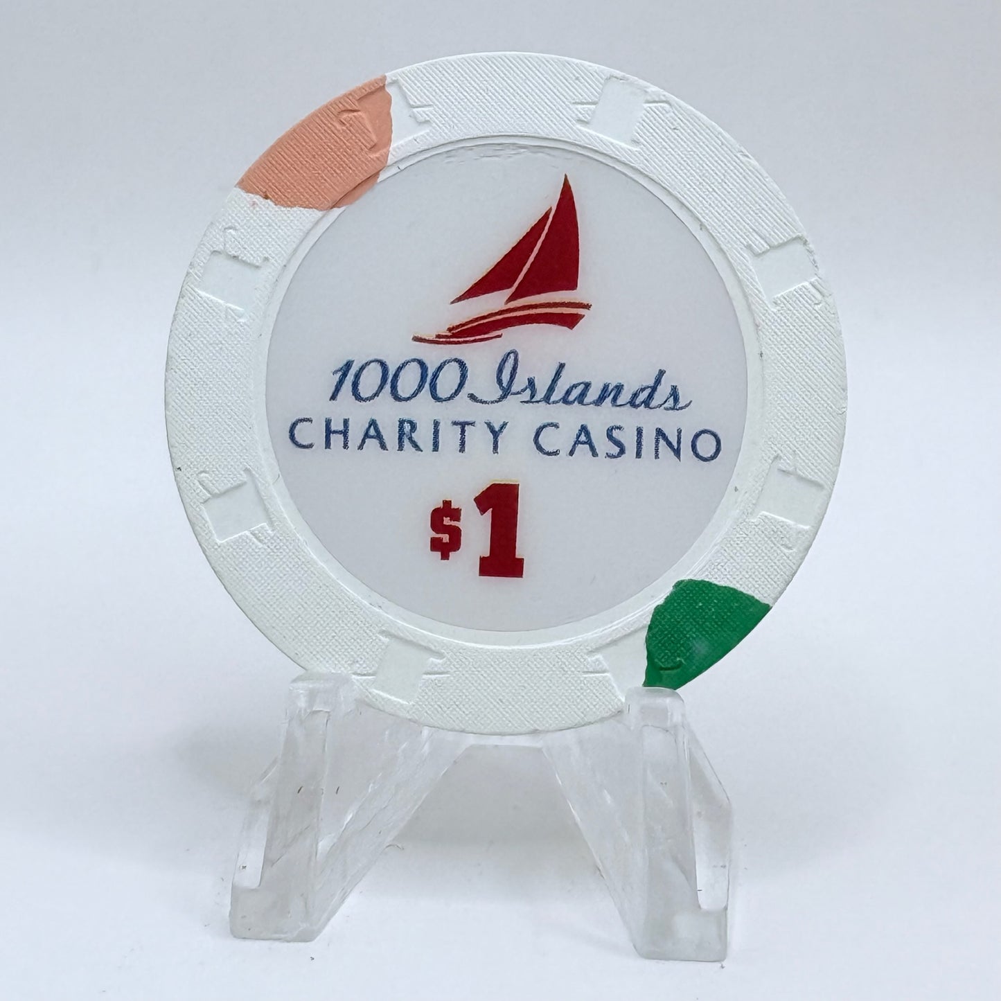 Thousand Islands (OLG Casino) Gananoque Ontario $1 Casino Chip