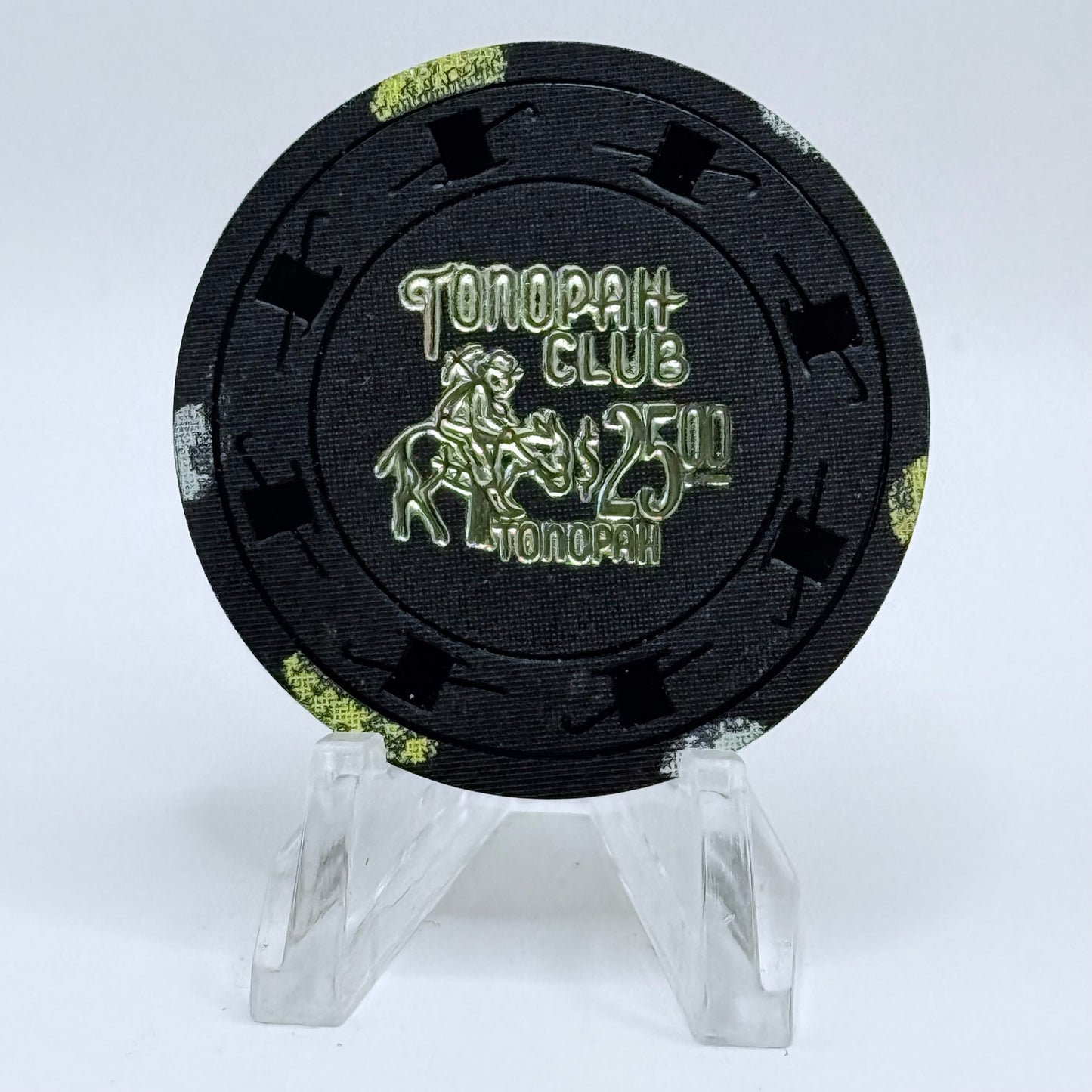 Tonopah Club Tonopah Nevada 1965 $25 Casino Chip V3515
