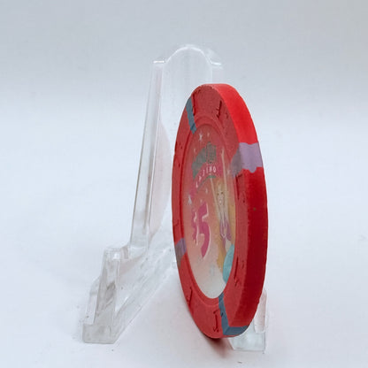 Treasure Chest Kenner Louisiana 1999 $5 Casino Chip