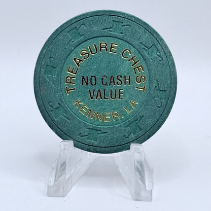 Treasure Chest Kenner Louisiana Series 3 NCV Casino Chip