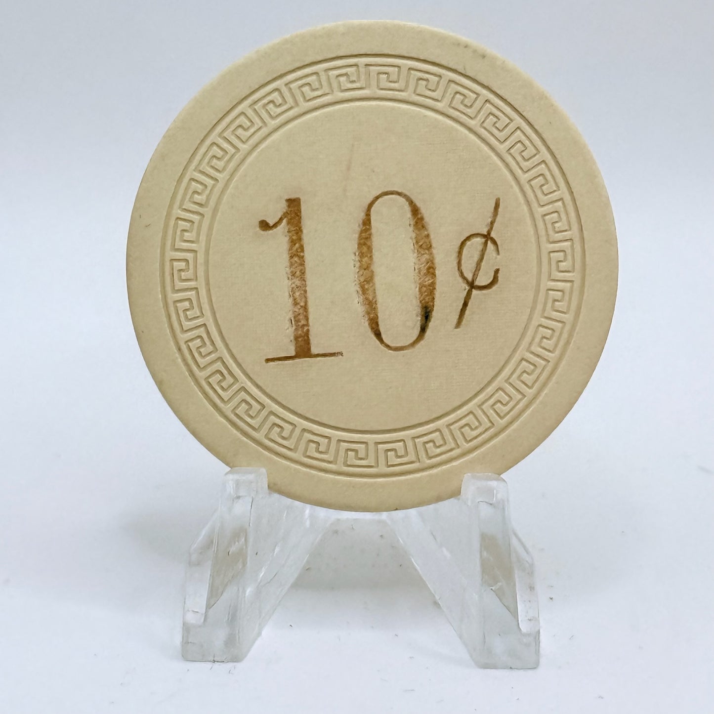 Frontier Club Reno Nevada 1950 $.10 Chip N5077