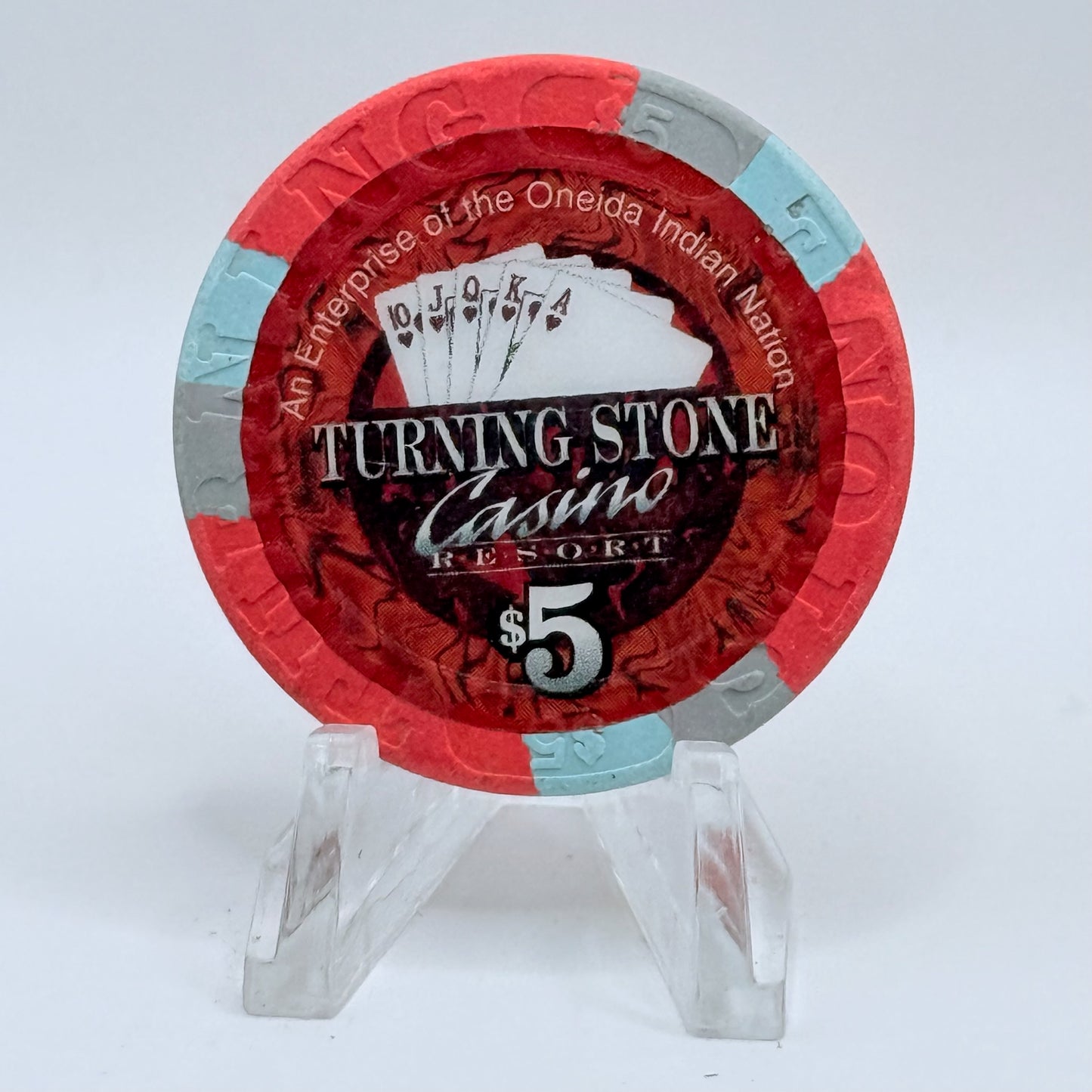 Turning Stone Verona New York $5 Casino Chip