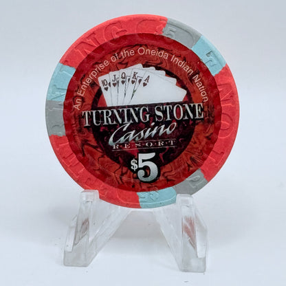 Turning Stone Verona New York $5 Casino Chip