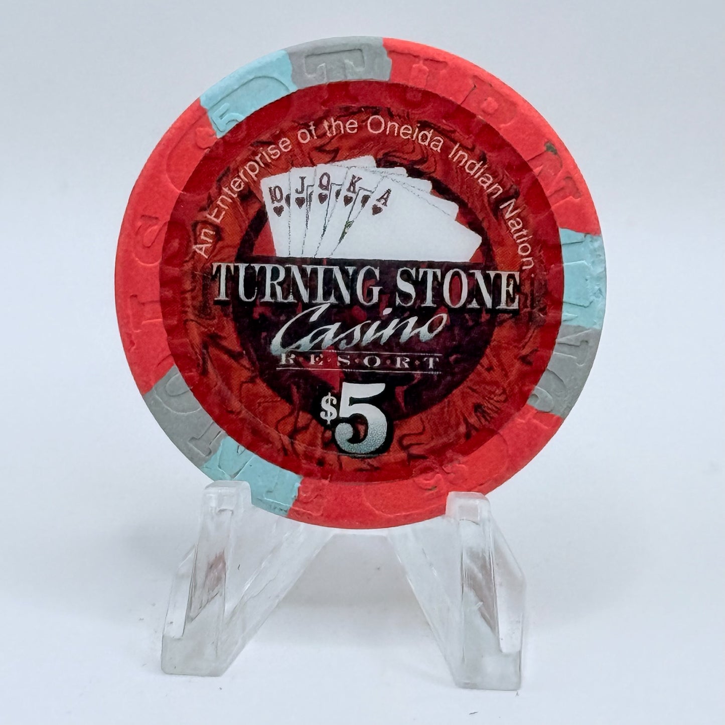 Turning Stone Verona New York $5 Casino Chip