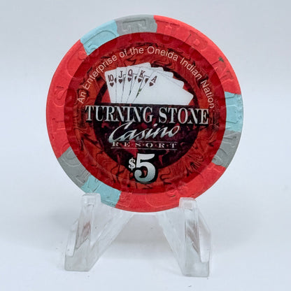 Turning Stone Verona New York $5 Casino Chip