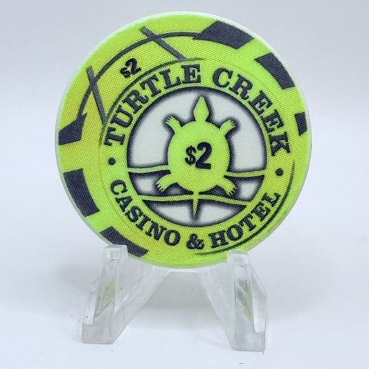 Turtle Creek Casino Williamsburg Michigan 2008 Series 5 $2 Casino Chip