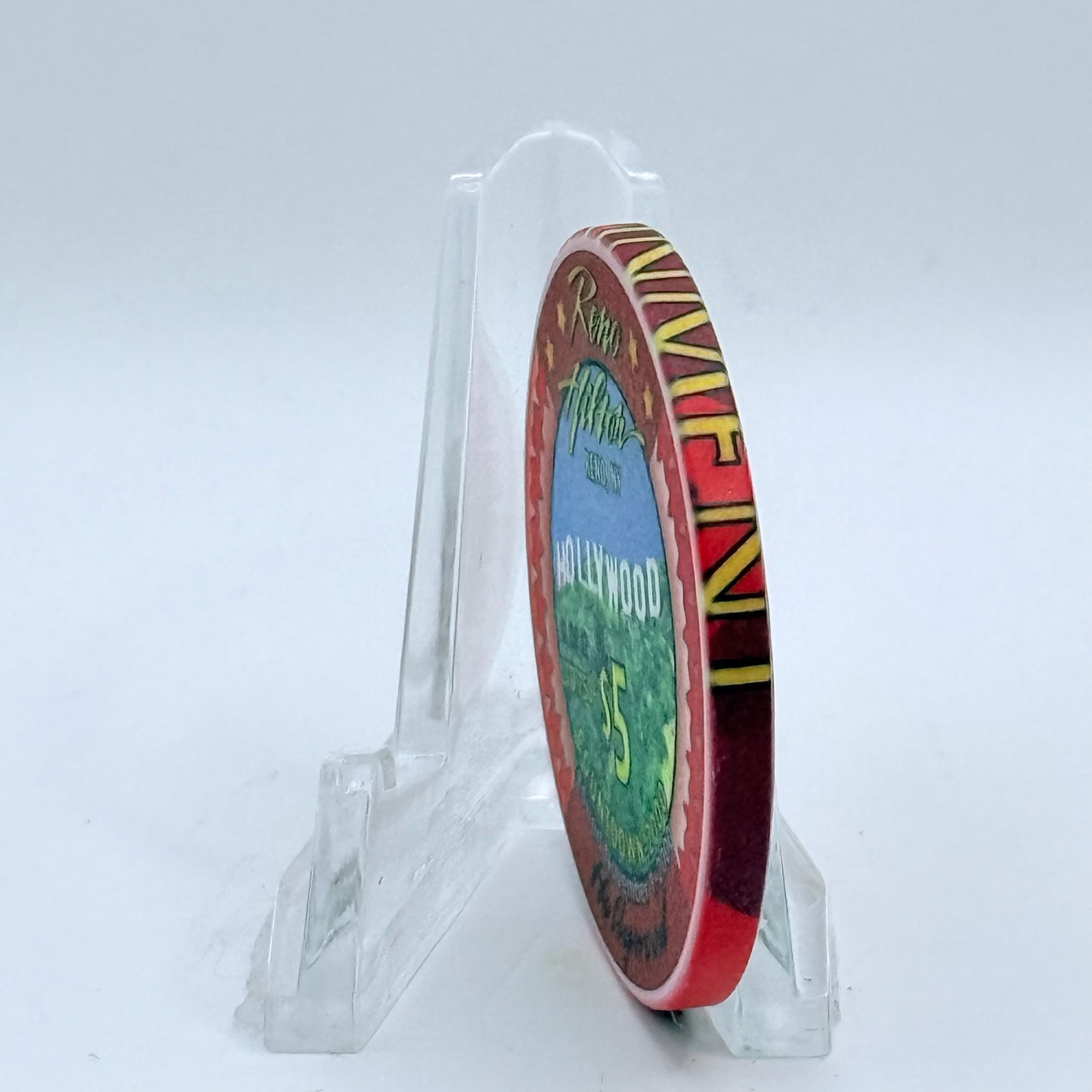 Hilton Resort Reno Nevada 1999 Series 1 LE $5 Casino Chip V4560